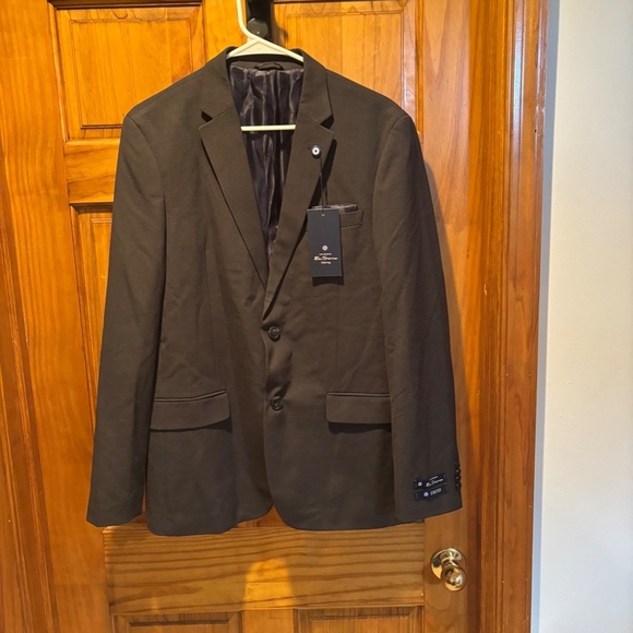 Ben Sherman 2 Button Suit Jacket in Gray Size 40R NWT - Picture 2 of 8